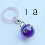 【金具シルバー】まんまる、つやつや、ふたつとない。実物をお届け！レジンヨーヨーチャームャーム✨数量限定