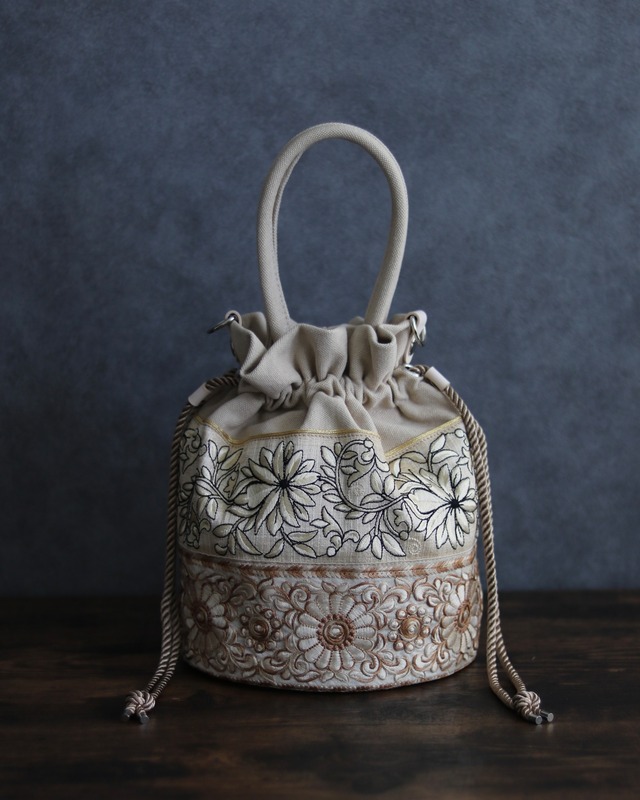 Orner Draw BAG／Floral Meadow ショルダー付き（フローラルメドウ）