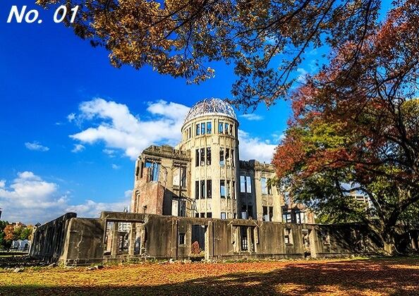 【リクエスト】A3サイズ square 原爆ドームNo.1 ～ Mo.5