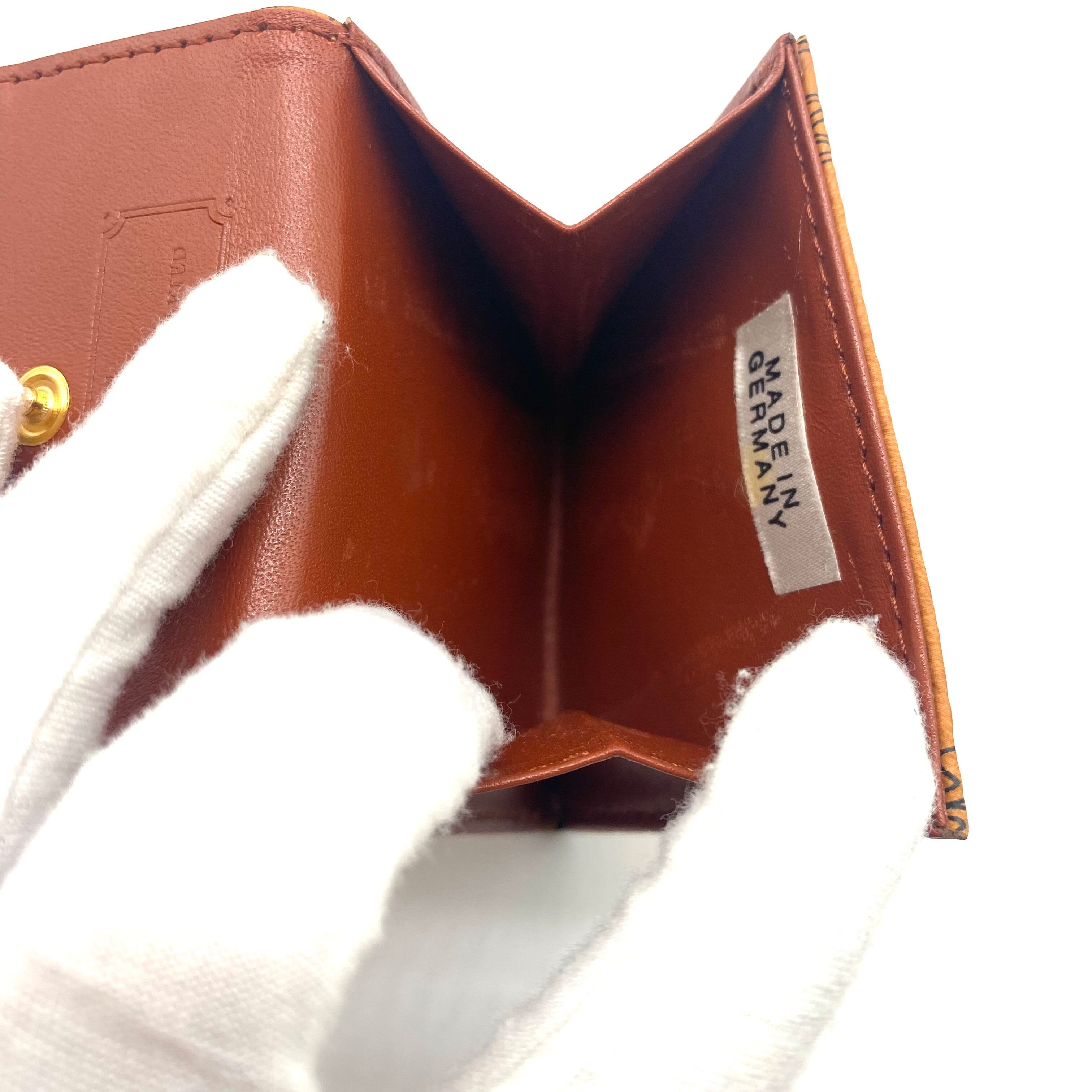 Vintage MCM Coin Case Cognac / ヴィンテージ エムシーエム コイン