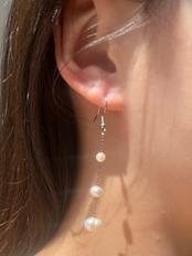 Pearl hang pierce