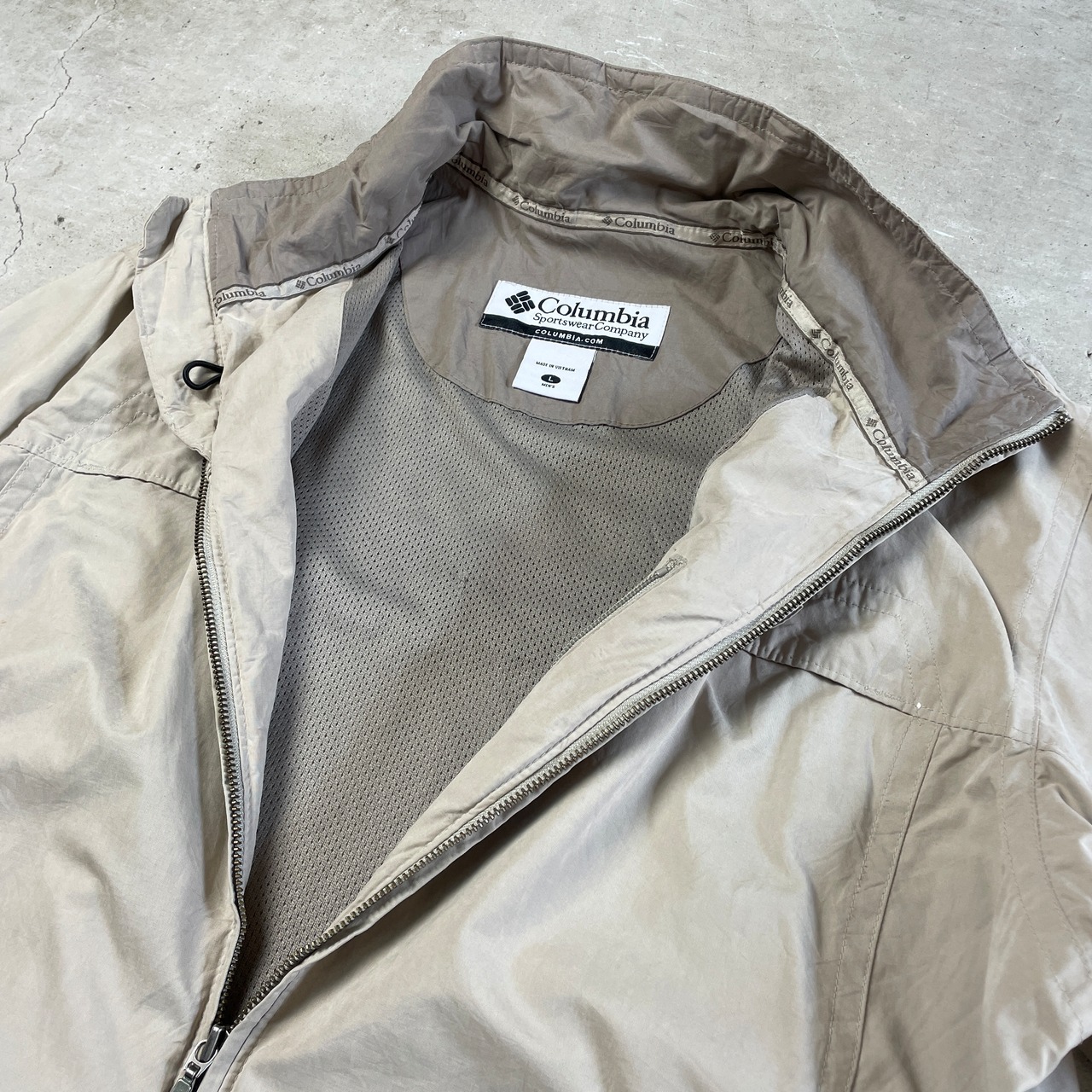 Columbia コロンビア メッシュライナー アウトドアジャケット メンズL 