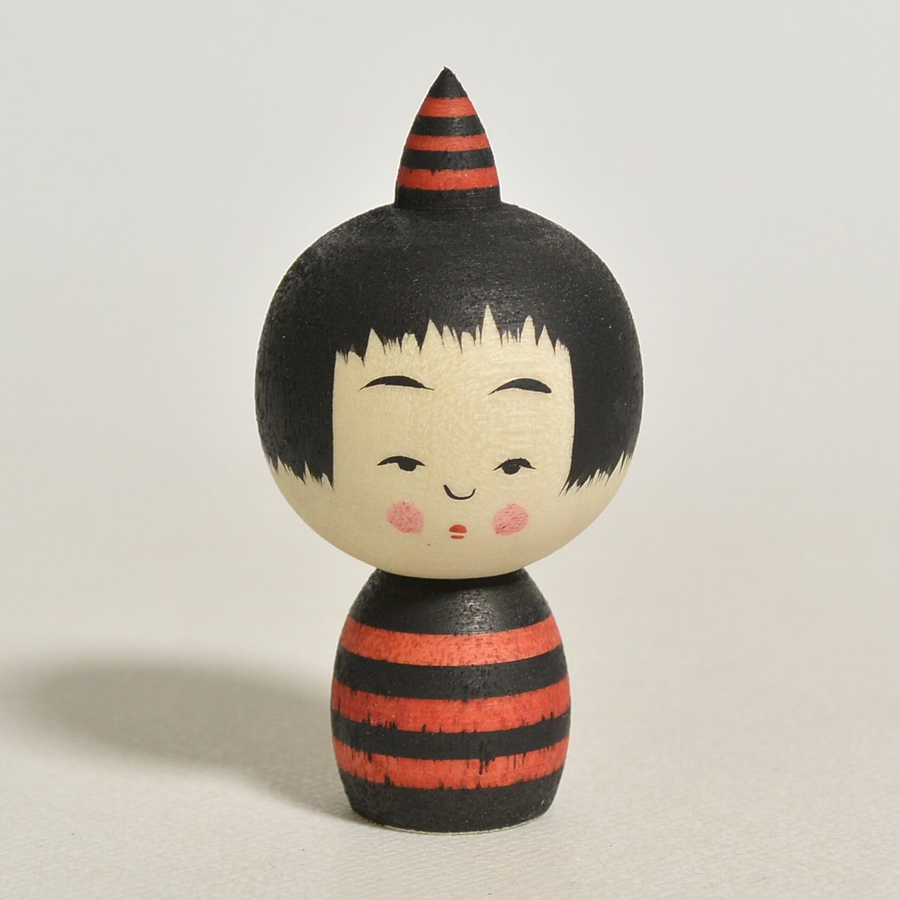 小鬼ちゃんこけし 約1.5寸 約4.5cm 鈴木明 工人（作並系）#2411