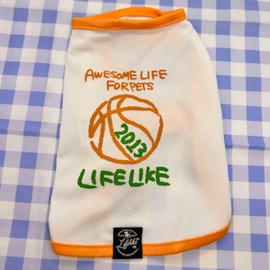 犬服　わんこ服　ペット服　COOLINGスポーツポンチョ　５号～　バスケットボール