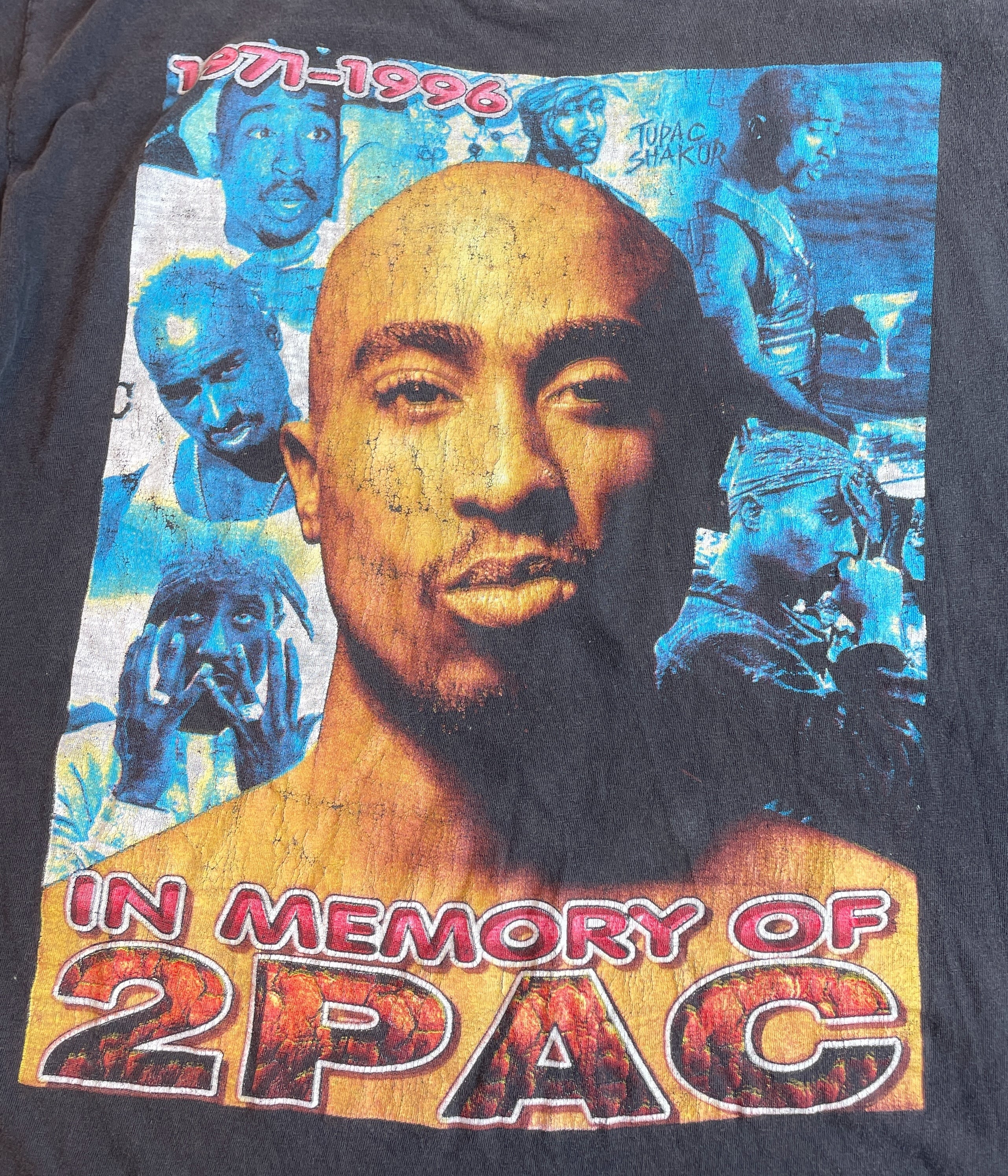 2PAC RAP TEE  Rap Tee VINTAGEスウェット 90s