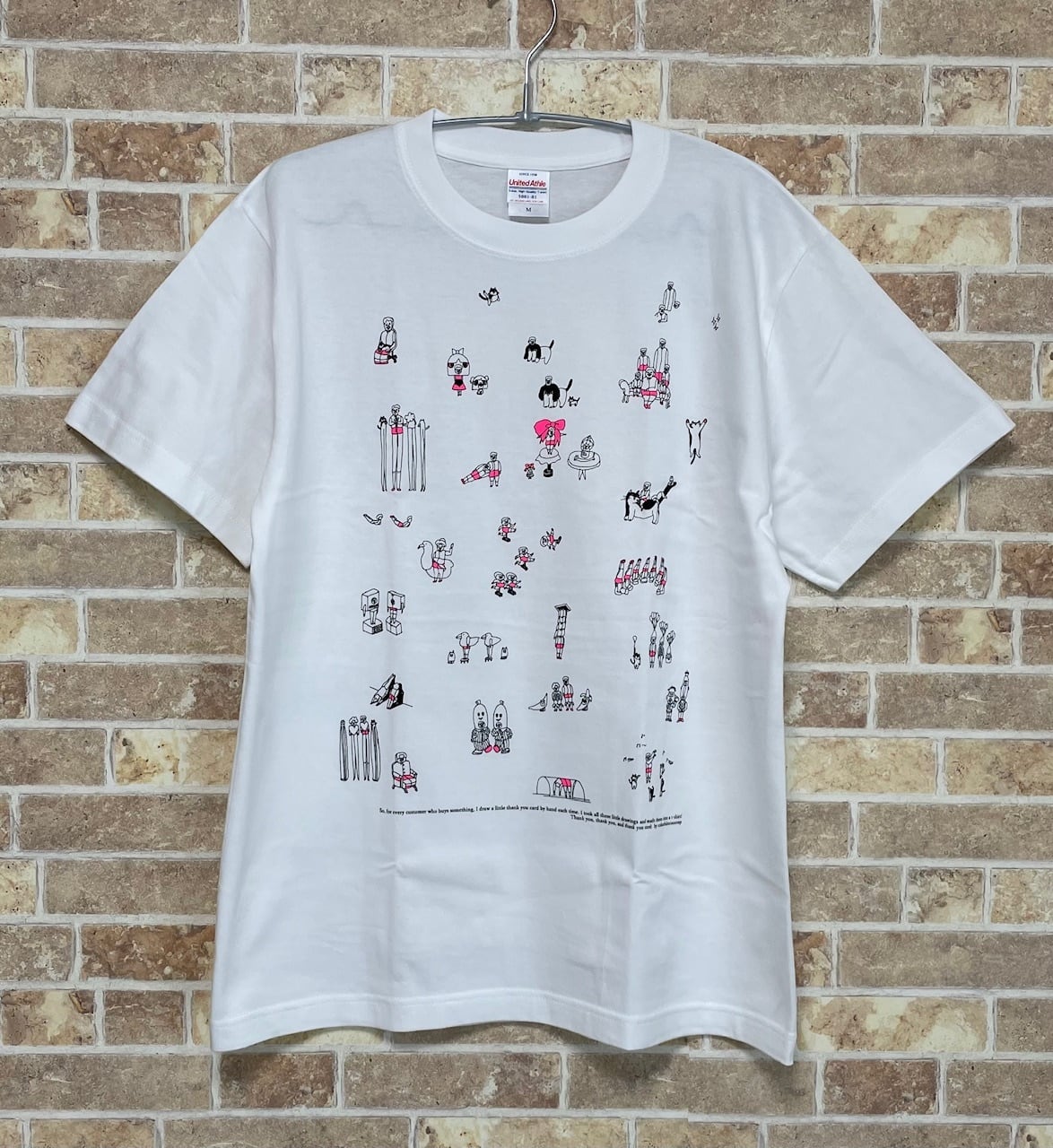 Thank you sketches / T-shirt | colorfulmisosoup