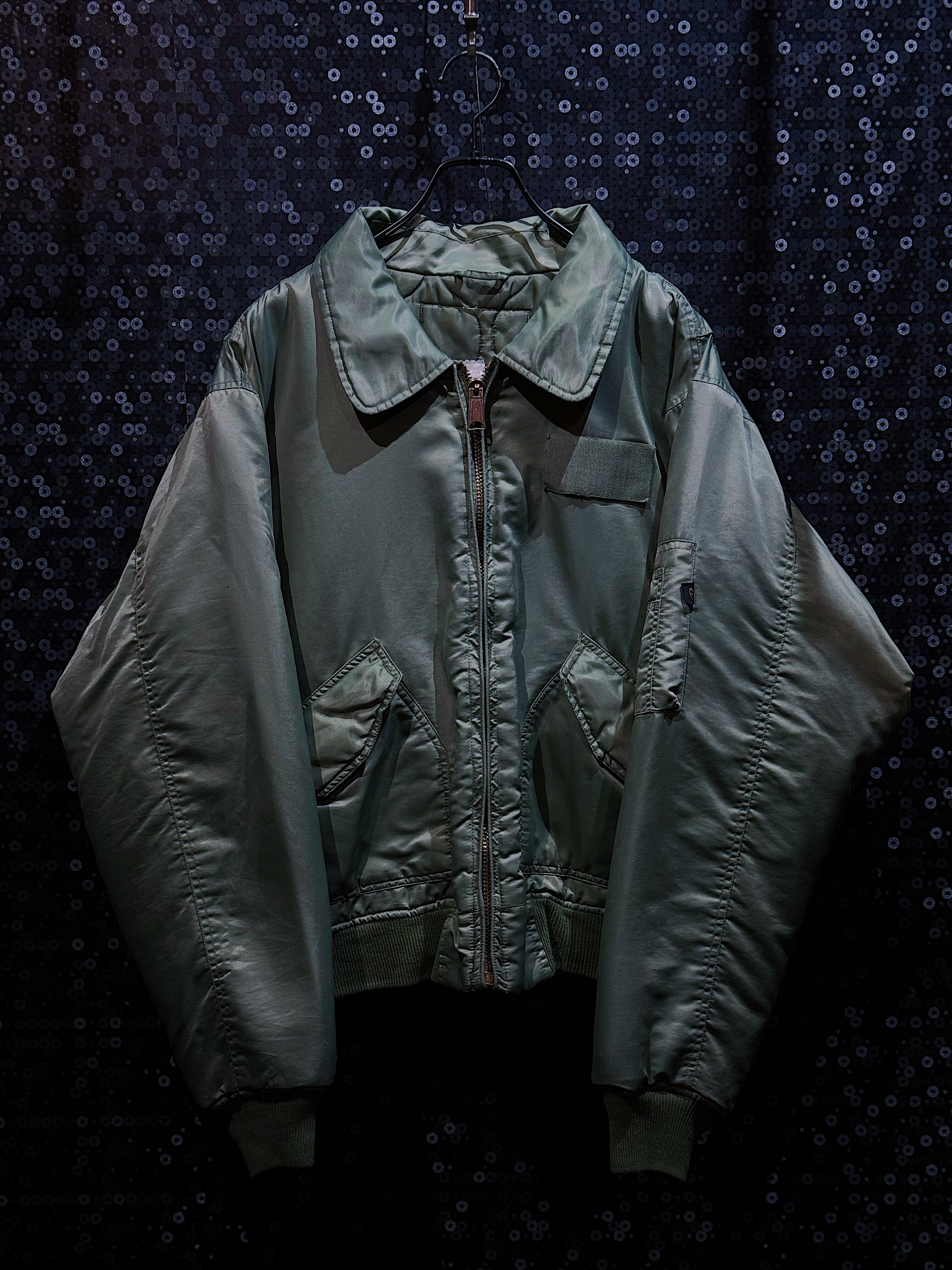 【ÆIEM】"US military wear"vintage ma-1 with collar flight jacket