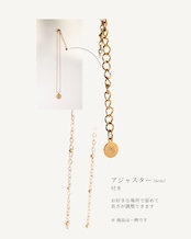 『幸運の予感』 horse shoe necklace
