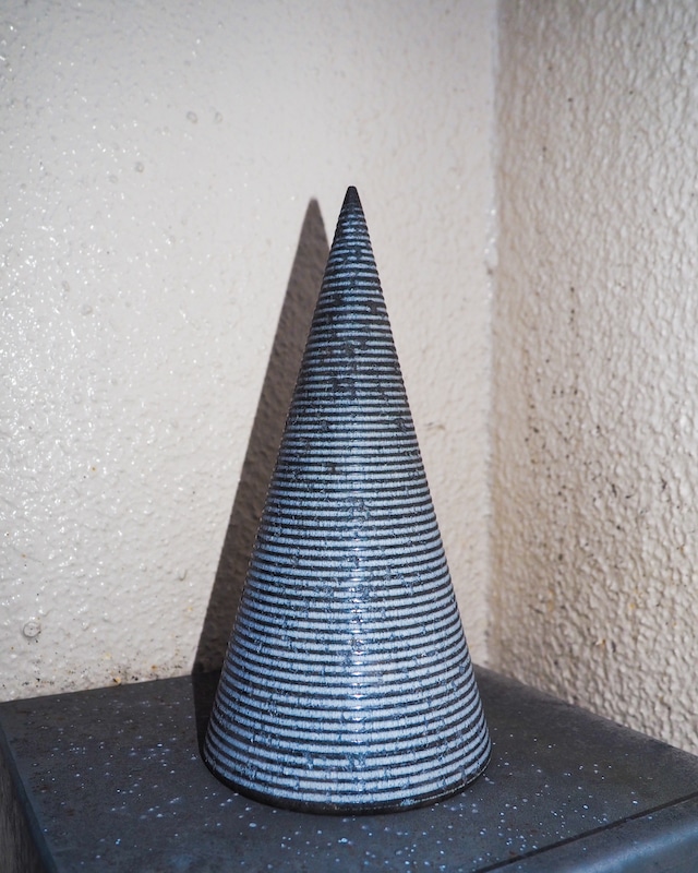 1993 Handmade conical stone object – Made in Portugal