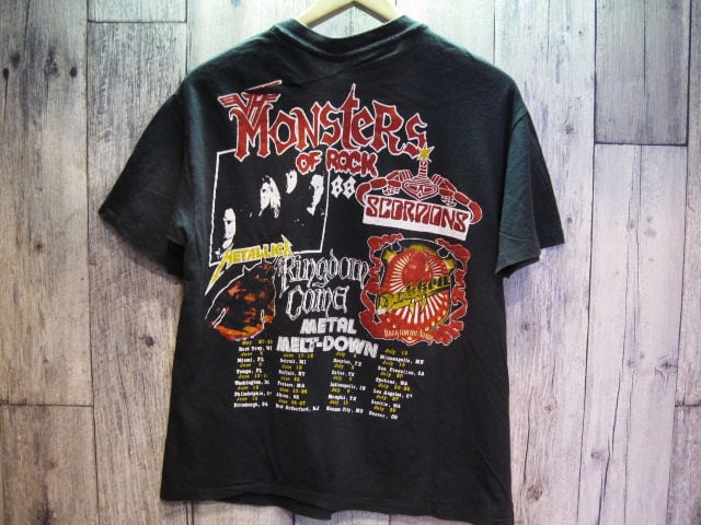 レア ビンテージ 88年 Monsters Of Rock フェス バンドTシャツ(送料