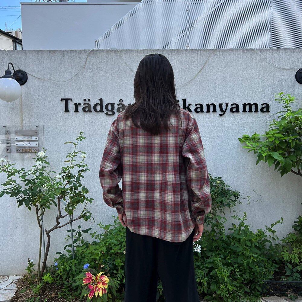 PENDLETON Vintage Loop Collar Wool Shirt [1970s-] Vintage Loop
