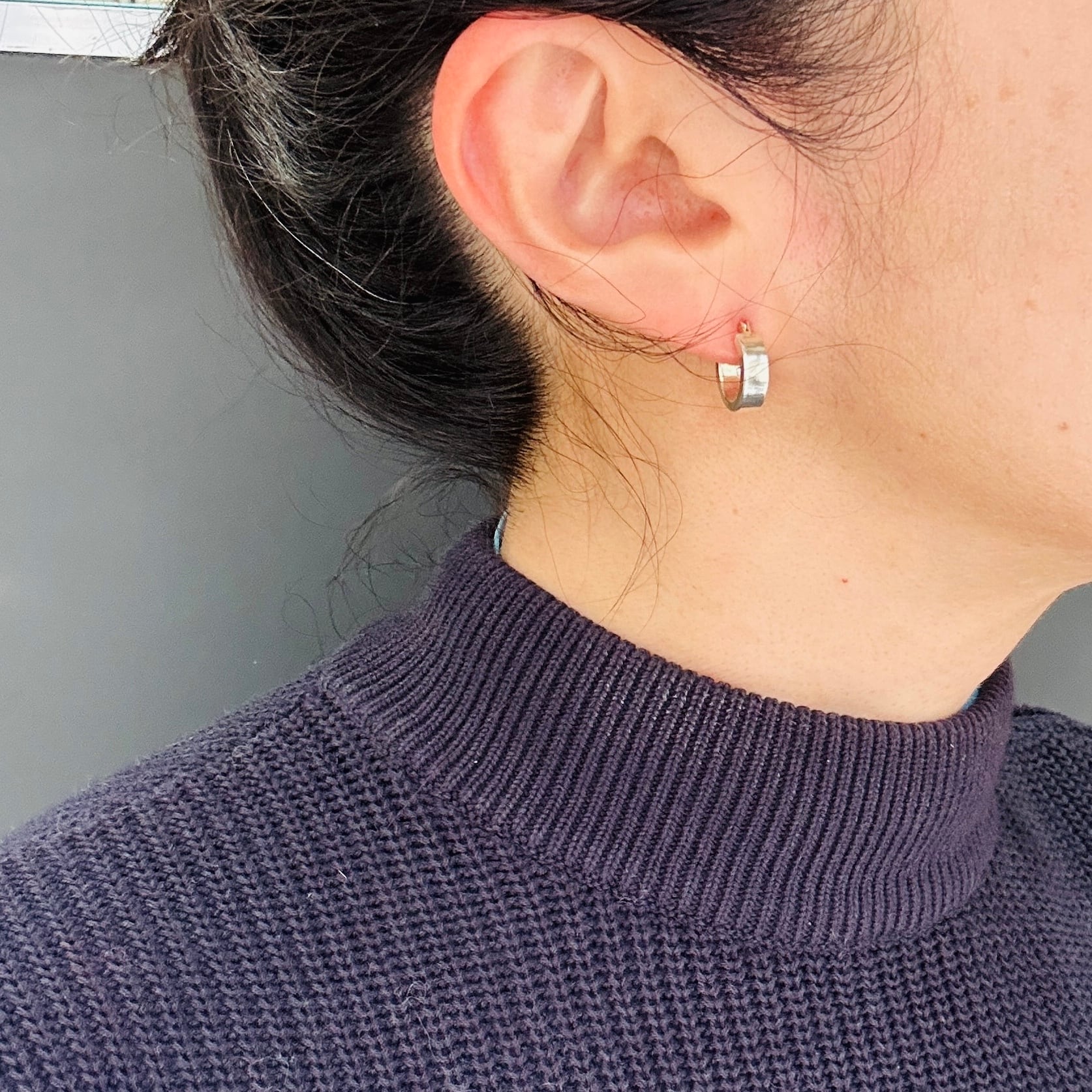 シルバー925 ミニフープピアス | Milo Antiques & Vintage
