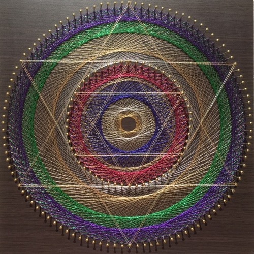 糸かけ曼荼羅(四次元 アセンション)