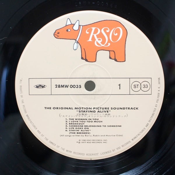 Various / Staying Alive (The Original Motion Picture Soundtrack) [28MW 0035] - 画像4