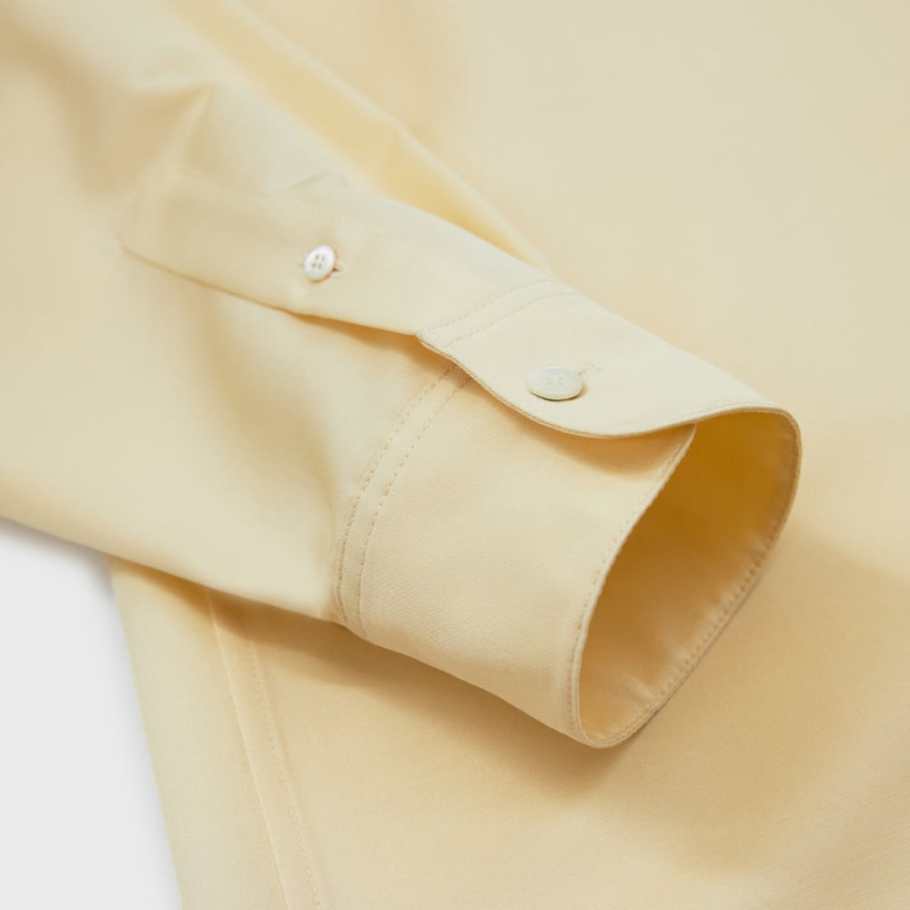 ARCH THE WOOL SILK SHIRT CREAM | SAKAN LES YEUX