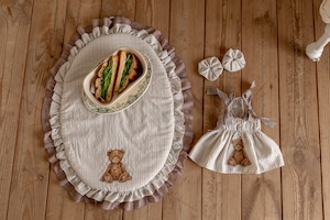 予約販売 お得3点 送料無料 Teddy Grove (brown)Collection お得3点set 韓国犬服 kiki&nini
