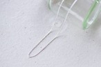Azuki Necklace Chain SV925 <1.3mm/40cm> / アズキチェーン ＜1.3mm/40cm＞
