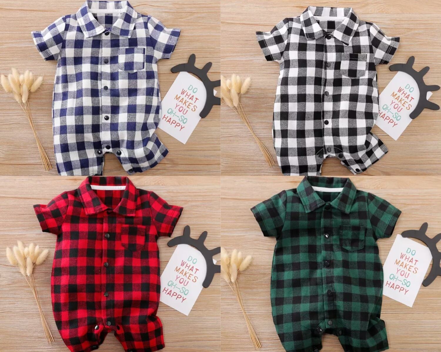 半袖ロンパース / 女の子 / 男の子 / 〜24ヶ月( A〜D )