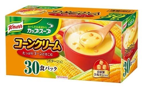 30袋入　コーンクリーム　tarojapan　クノール　カップスープ