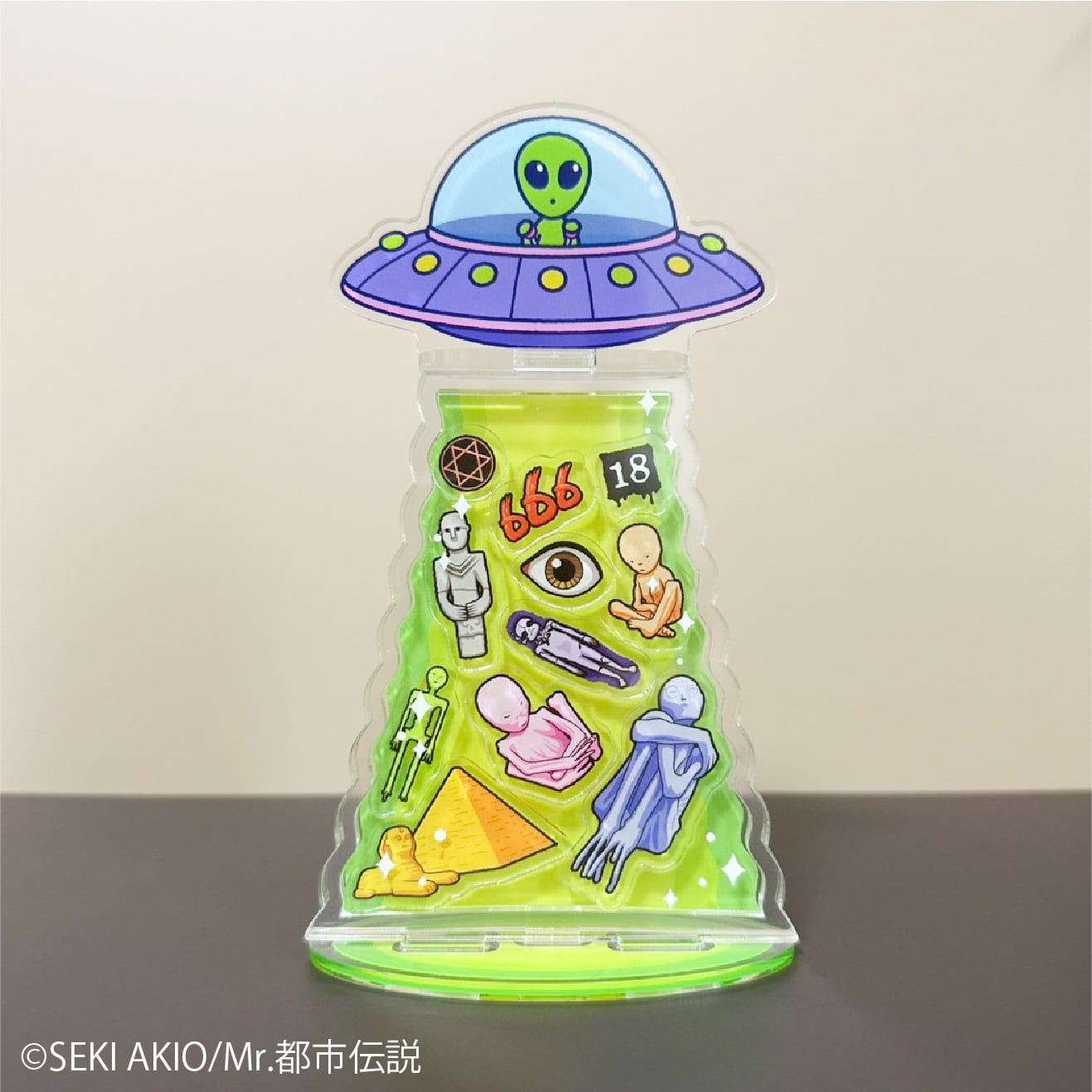 UFO墜落ロズウェル事件のジオラマ UFO墜落ロズウェル事件のジオラマ