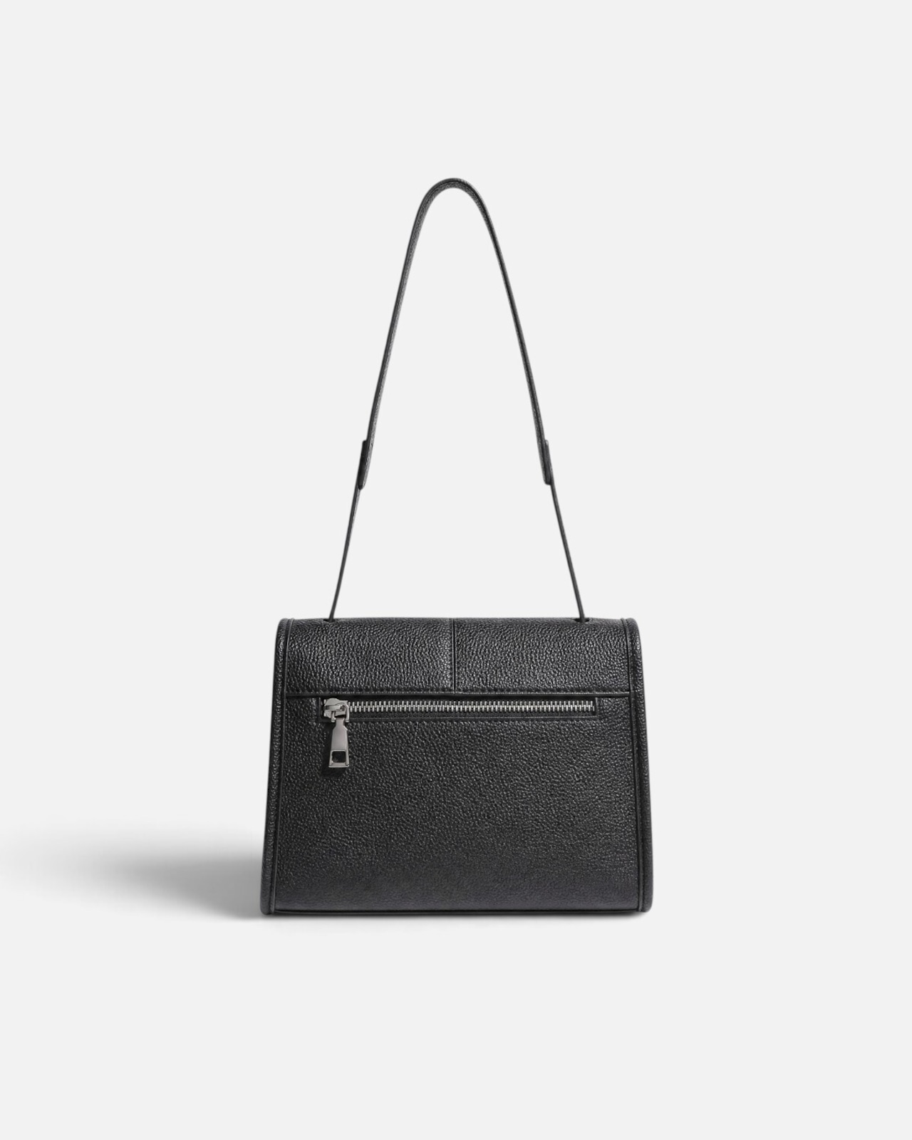 MINI FLAP SHOULDER BAG / BLACK