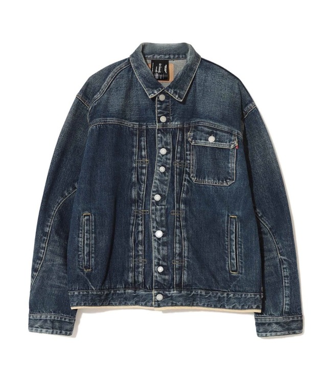 UNDERCOVER : DENIM JACKET UC1F4204-1 C/# INDIGO