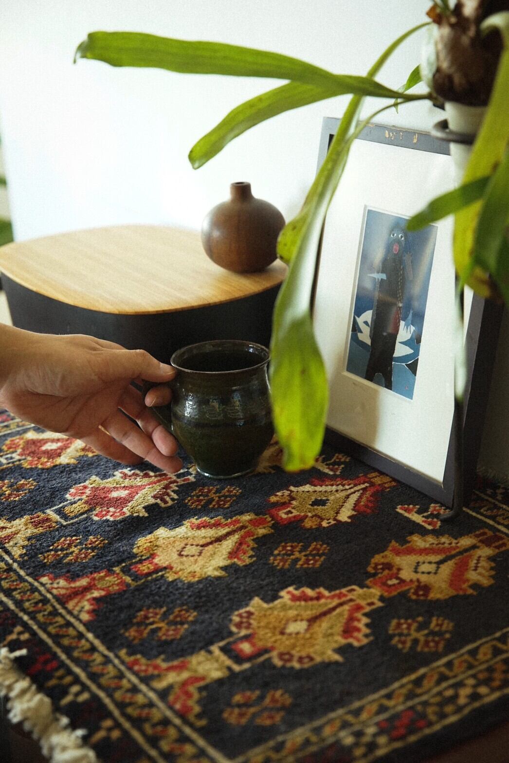 456-Vintage Zakani Baluch rug