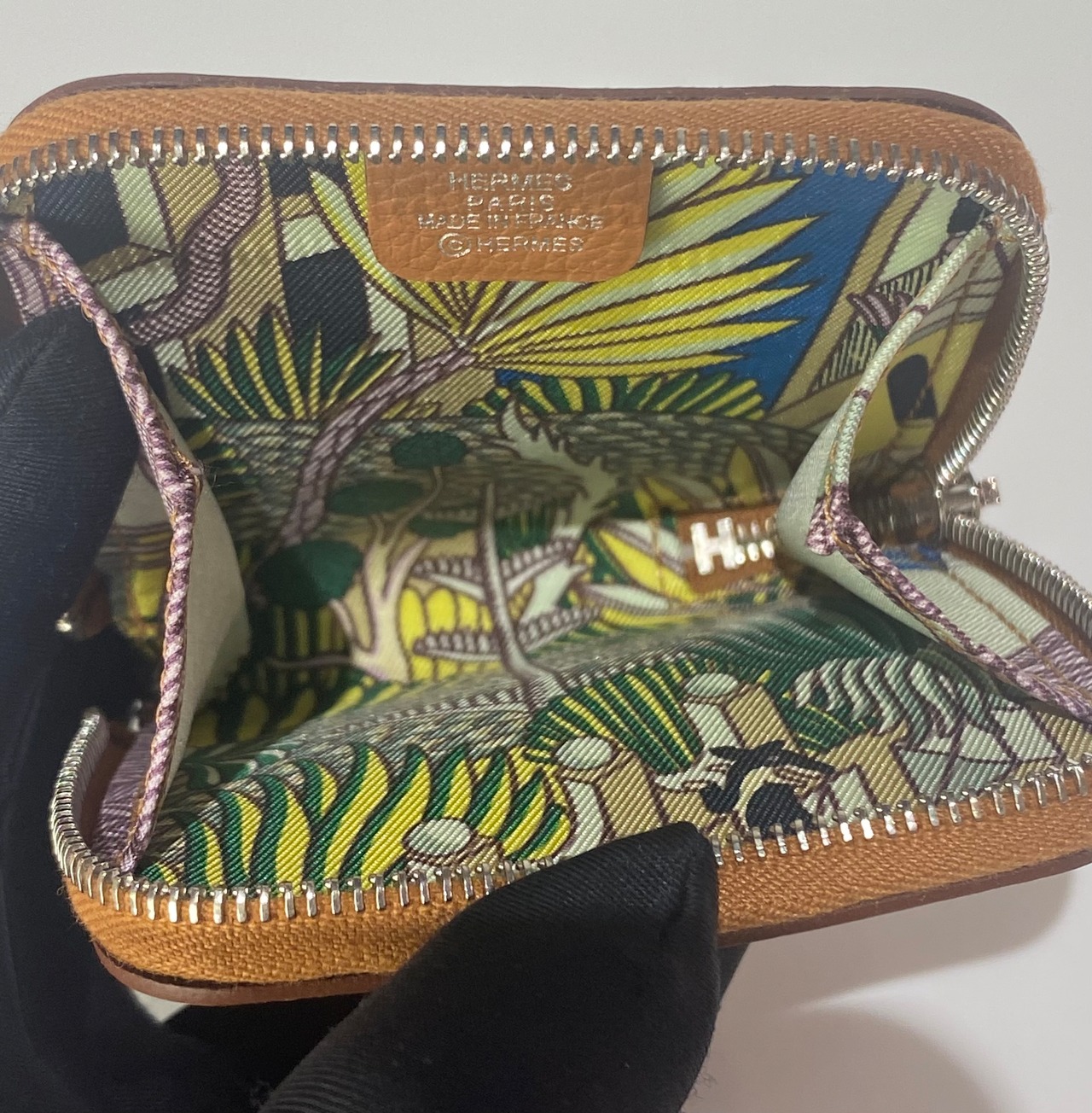 Hermès エルメス アザップシルクインコインケース 085889CK