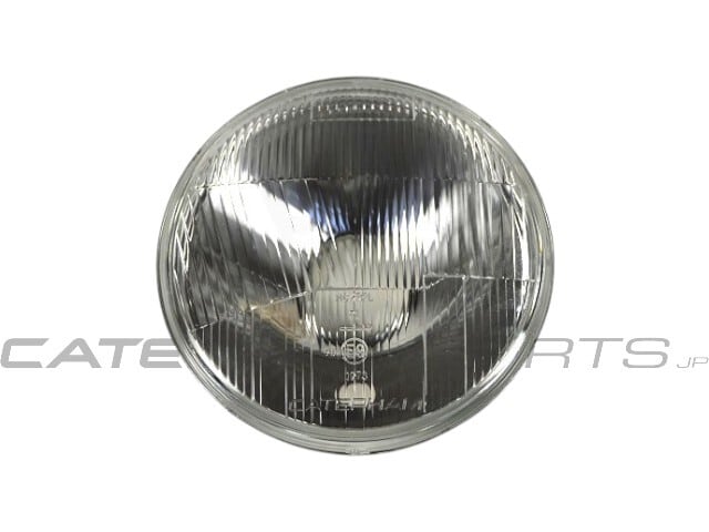 30L290A ヘッドライトユニット、5.75インチ、H4、サイドライト、ケーターハム ロゴ入りレンズ