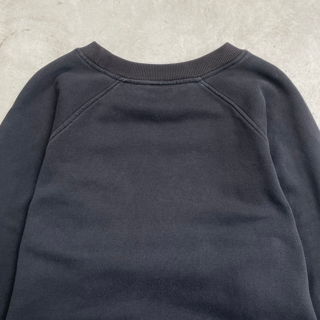 00年代 adidas アディダス スウェットシャツ パフォーマンスロゴ 刺繍