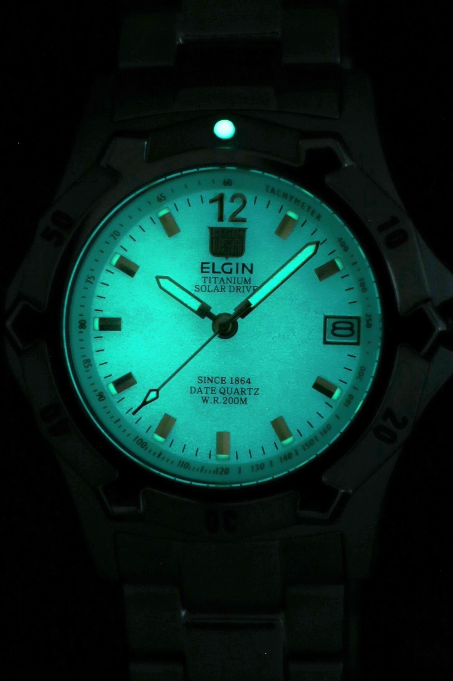 チタン製ソーラー腕時計｜FK1425TI-BR | 腕時計のELGIN｜Online Shop