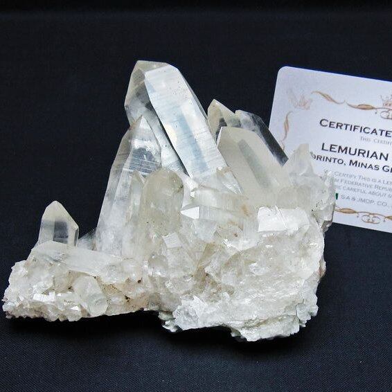 水晶 クラスター 原石 ブラジル ミナスジェライス州 コリント産 レムリアンシード 一点物 182-7908