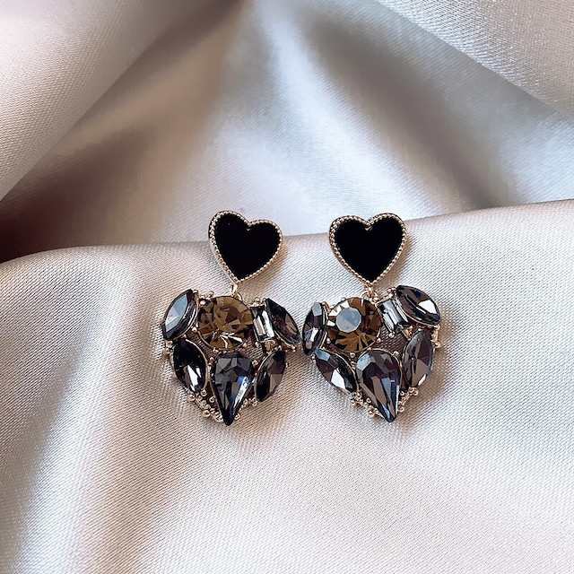 全2色/Heart stone pierce　M1982