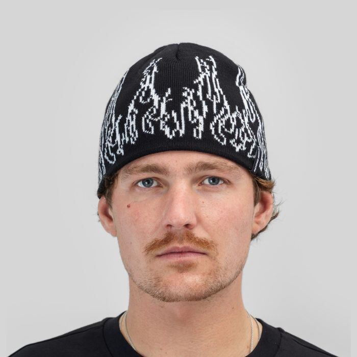 BEYOND MEDALS Warning Beanie ビーニー | crass