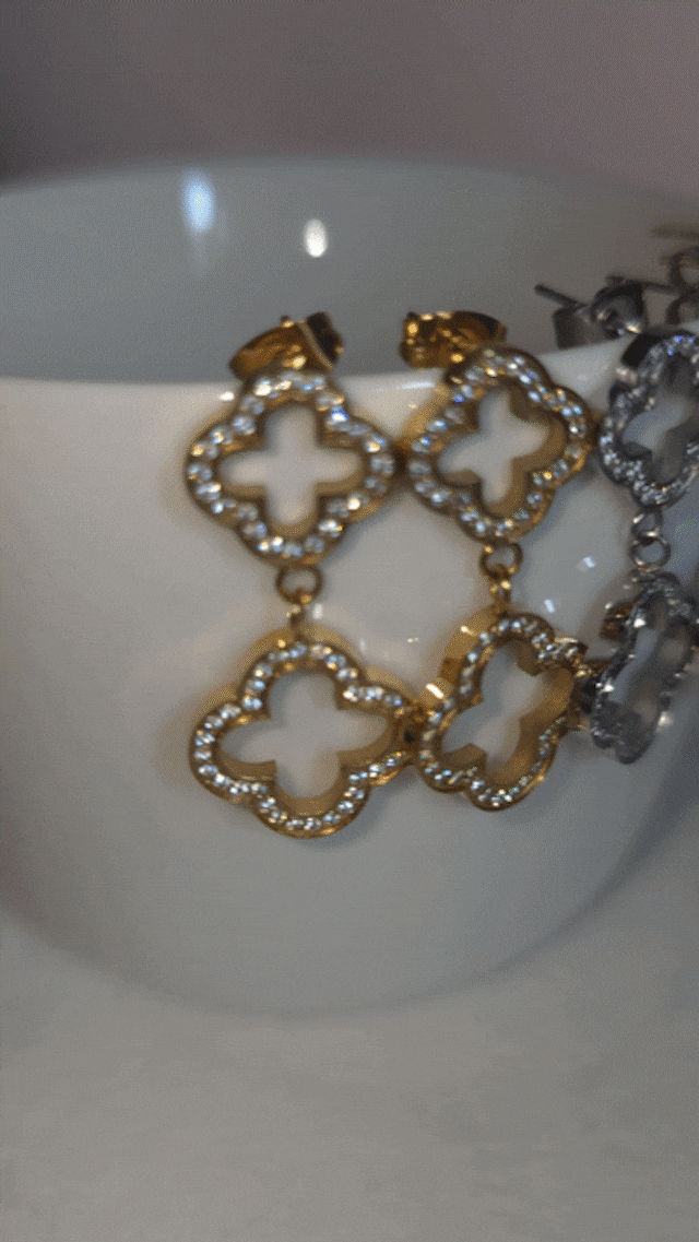 Double Clover Pierce (316L)