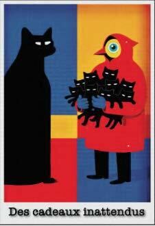 George Bayer "Le Chat and the unexpected gifts" Original