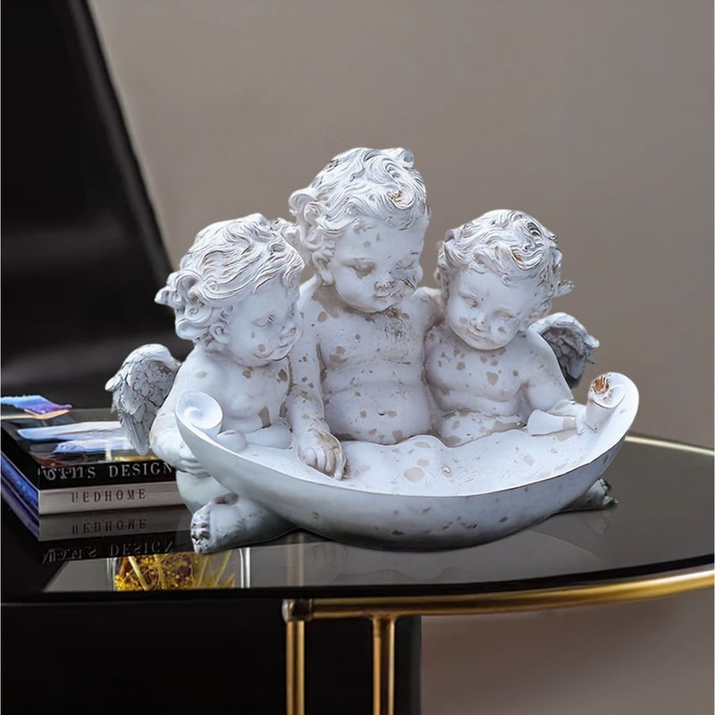 オブジェ 天使 ヴィンテージ調 ヨーロッパ風 おしゃれ かわいい