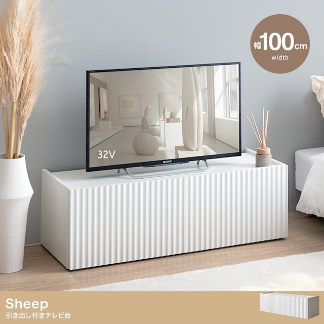 テレビ台 引き出し付き TV台 幅100cm