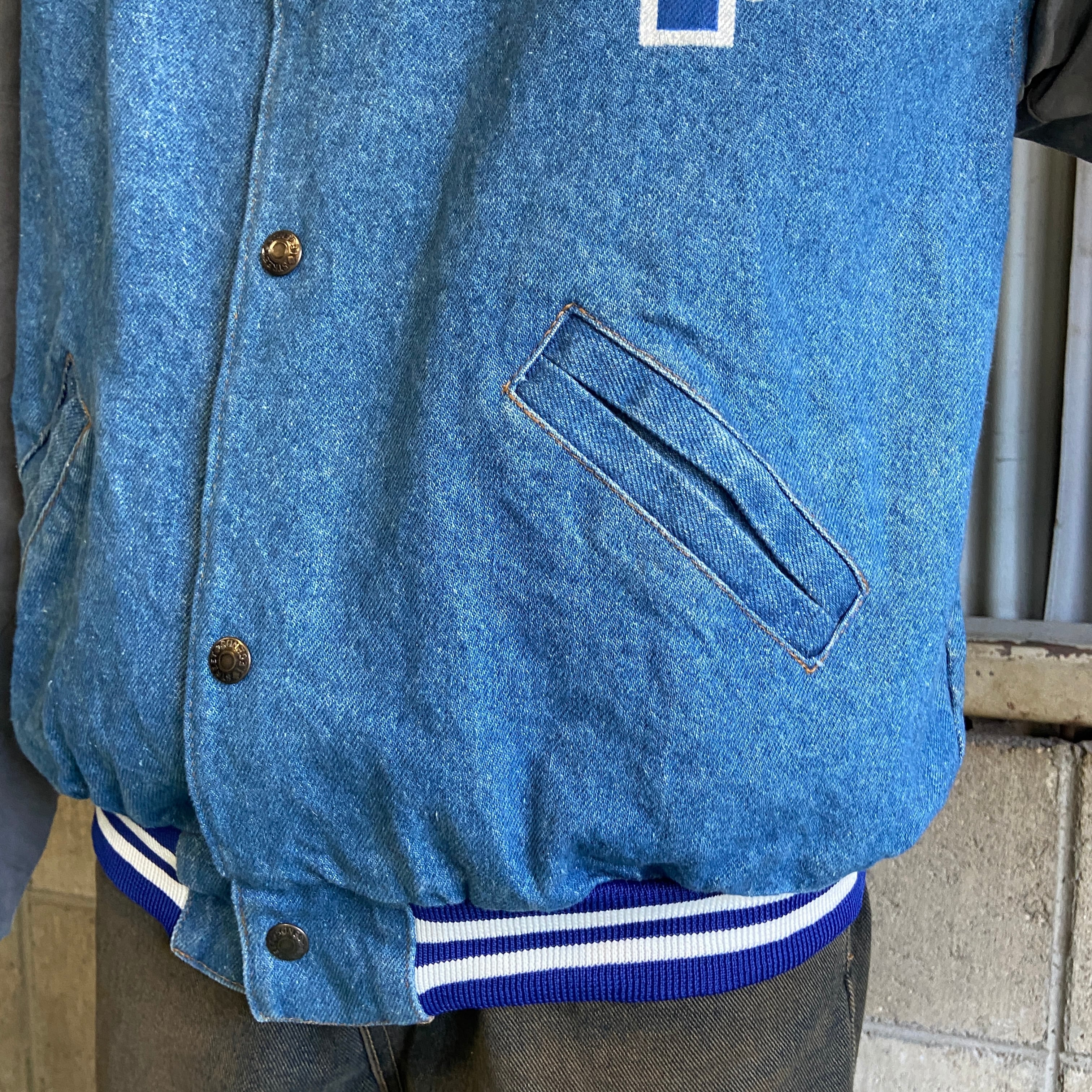 カナダ製 90年代 NHLチーム MAPLE LEAFS バックプリント デニム