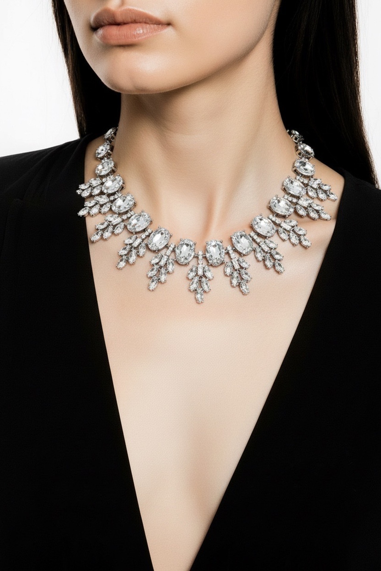 【Rental】デザインビジューネックレス 画像3