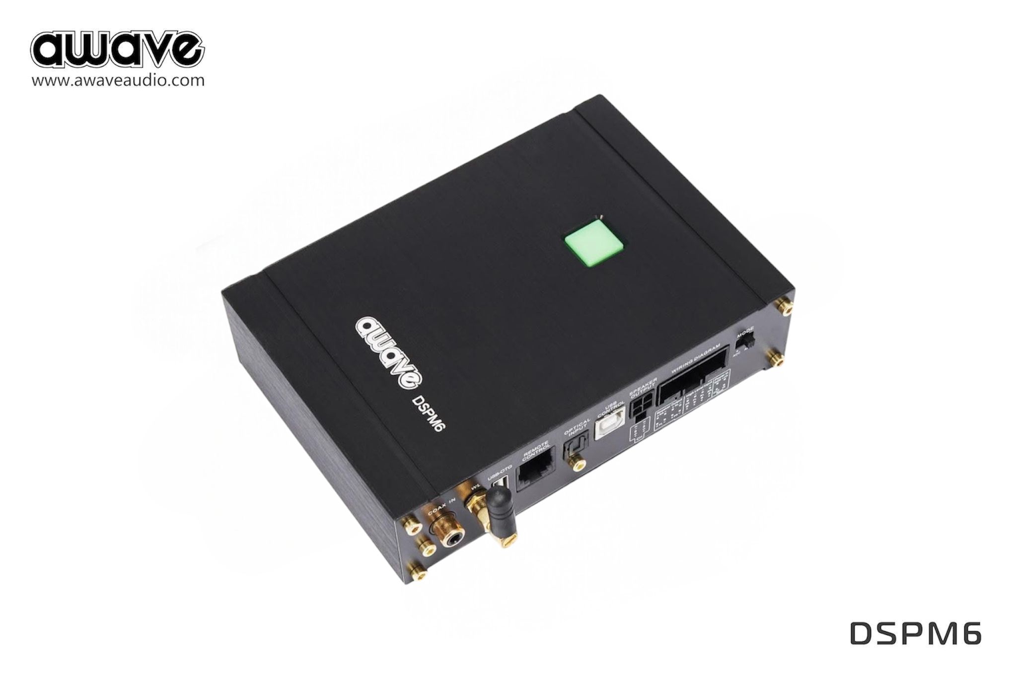 ゆあページ 国内正規品】awave 「DSPM6」 6chアンプ内蔵8chDSP(デジタルシグナル