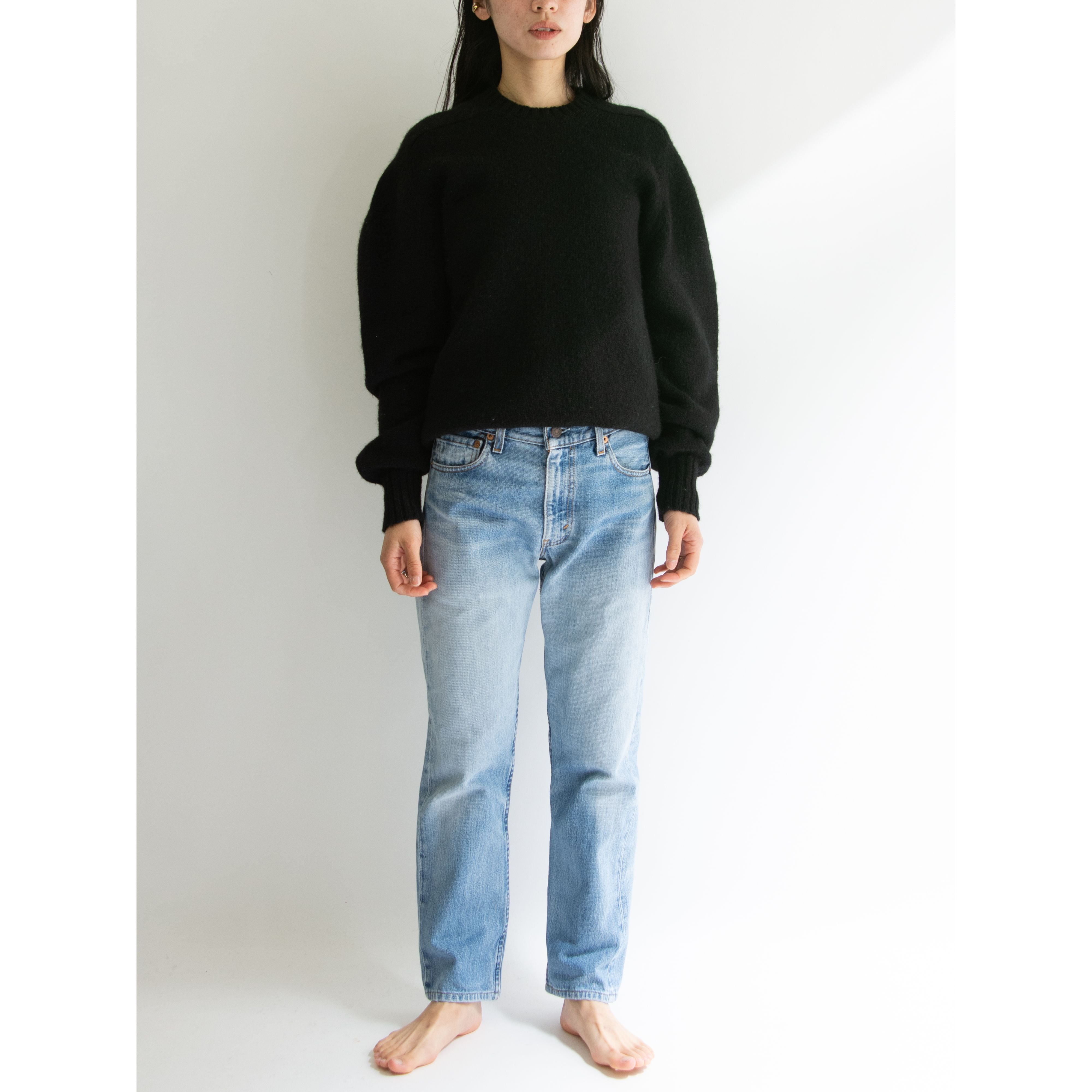 【LEVI'S 505】Made in U.S.A. 00's Slim Straight Denim Pants W28 L34（リーバイス アメリカ製 スリムストレートデニムパンツ ジーンズ）