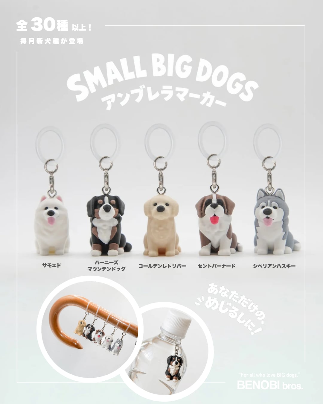 各犬種アンブレラマーカー | BENOBI bros.