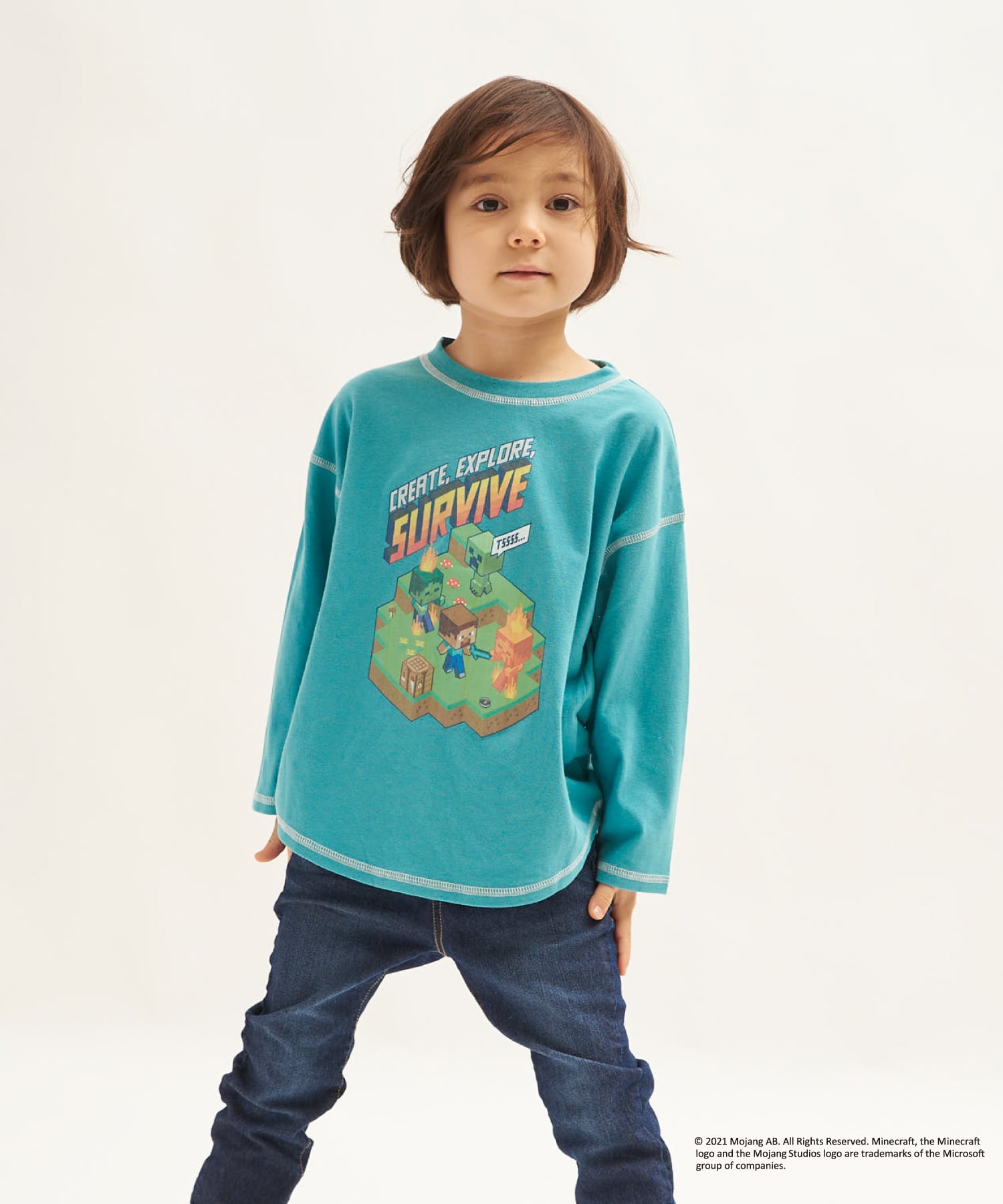 Minecraft マインクラフト ステッチ配色ロングt Ruggedworks ラゲッドワークス 公式オンラインストア Minecraft マインクラフト ステッチ配色ロングt Ruggedworks ラゲッドワークス 公式オンラインストア