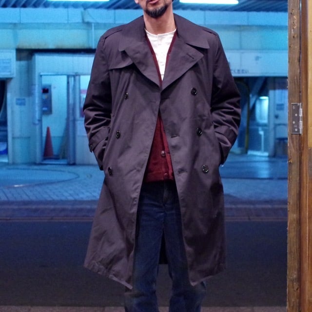 s US NAVY Trench Coat  S / ALL WEATHER COAT / 米軍 トレンチ