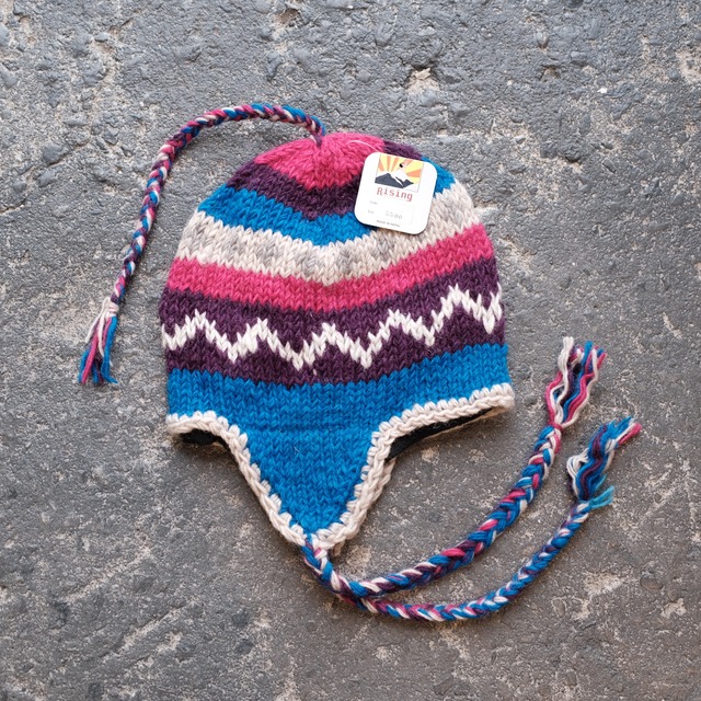 From NEPAL "Hand made earcuff beanie"