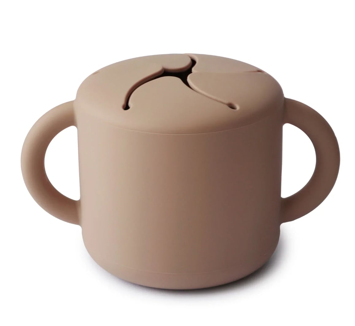 mushie(ムシエ) / シリコン スナックカップ / Natural