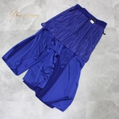 社交ダンス 衣装 スタンダード スカート レッスンウェア 女性用 オールシーズン パープル系 紫 SEKINE セキネ 無地 シンプル スリット スカート丈82.5cm スリット35.5cm ウエスト35cm~ ポリエステル製 伸縮性あり 日本製 ファスナー仕様 青みパープル 飽きの来ないデザイン