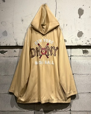 【Caka otto】“DKNY JEANS” Baseball Embroidery Sailor Collar Gimmick Loose Jacket