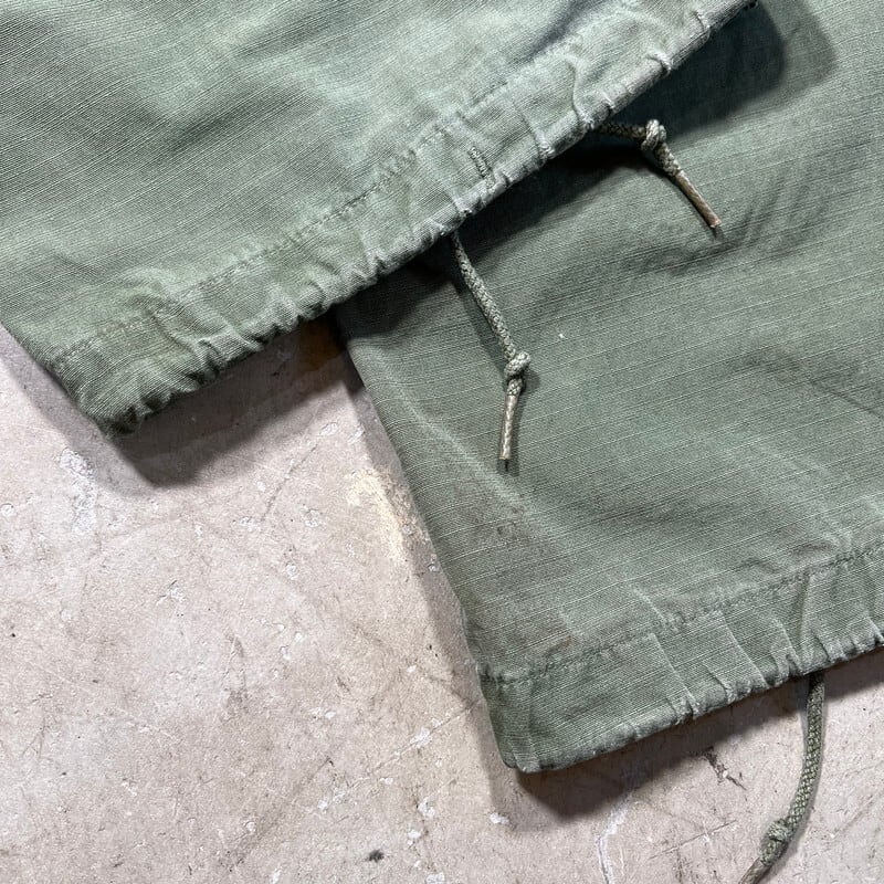 60's U.S.ARMY ジャングルファティーグパンツ リップストップ 4th